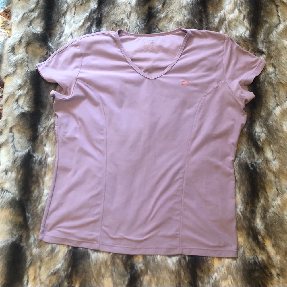 Nike Women’s DriFit Workout Top Violet
